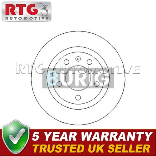 Rtg rear brake disc - rear, fits