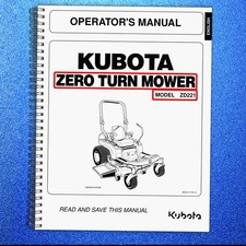 KUBOTA ZD221 ZERO TURN MOWER