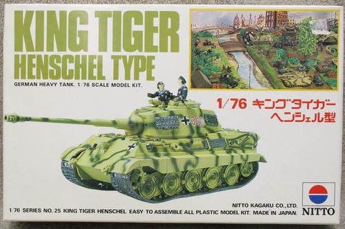 Ww2 german king tiger - 1/76,