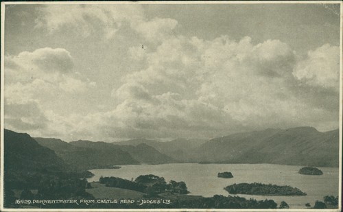 Derwentwater from castle head - derwentwater,