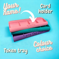 Personalised card holder and - holder,