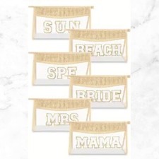 Boho Perspex Pouch, Bride