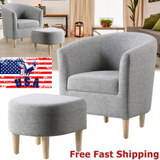 Upholstered Arched Back Sofa