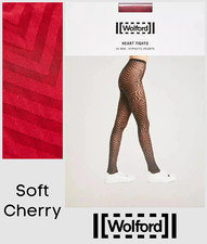 Wolford Heart Tights Size UK M