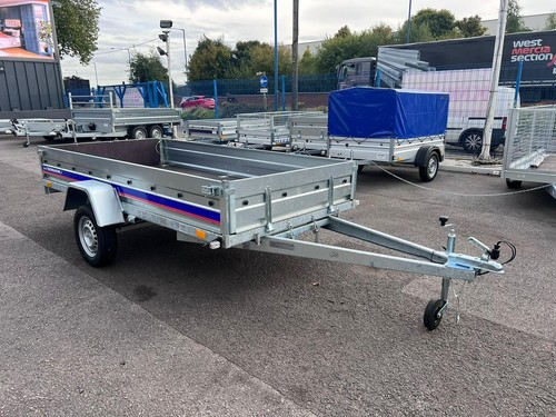 Single axle tilt trailer 750kg - tilt,