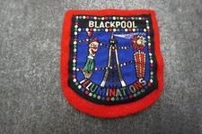 Blackpool Illuminations Woven Cloth Patch Badge (L85S)
