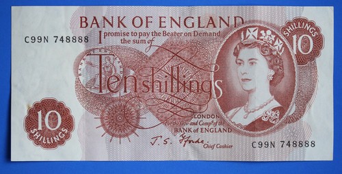 1967 bank england - 1967, ten
