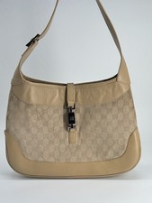 Gucci Web Jackie O Hobo Canvas