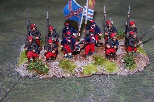 28mm confederate acw - x,