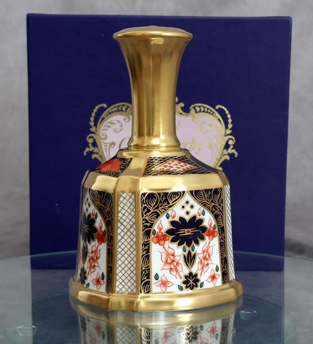 Royal crown derby hand bell - royal,