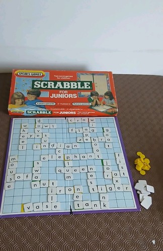 Vintage scrabble for juniors