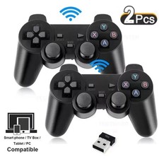 2.4Ghz Wireless Gamepad Game Controller USB Joystick( 2 controller one usb )