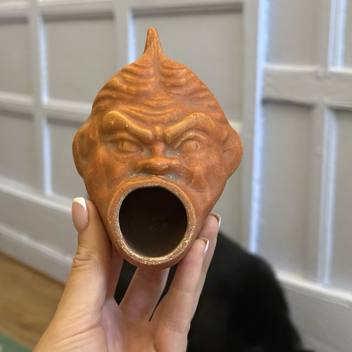 Vintage terracotta grotesque - terracotta,