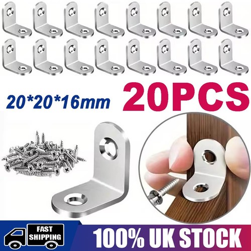 20mm right angle brackets - 20mm,