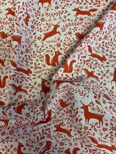 2 Metres Red Forest Animals