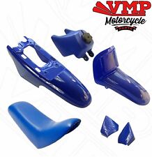 Yamaha PW50 PY50 Body Fairing Kit Plastic Front Rear Fender Fuel Tank Seat BLUE 