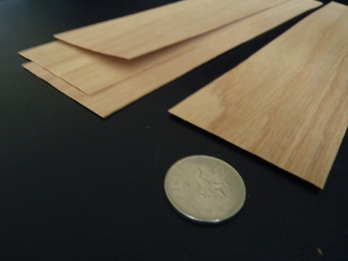 Oak veneer 5mm 60mm - x,