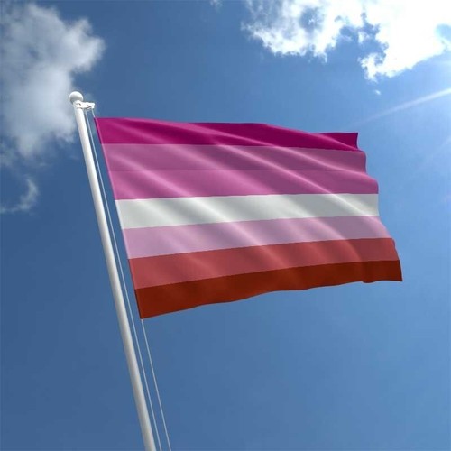 Lesbian pride flag 5ft - flag, x