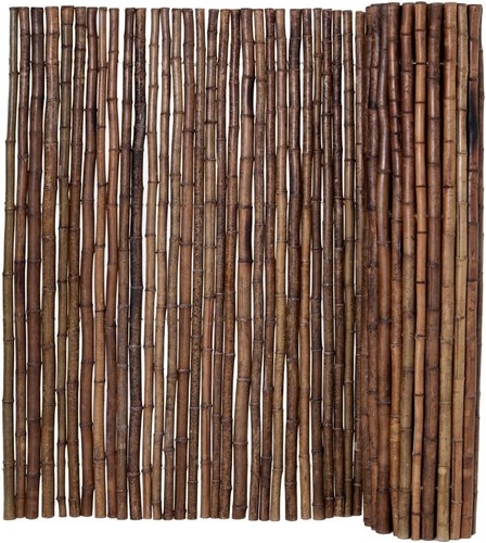 Caramel brown bamboo fence - caramel,