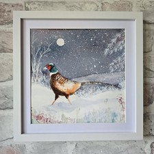 Pheasant Game Bird Watercolour
