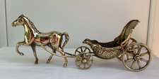Vintage Italian Brass Horse &