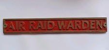 ORIGINAL WW2 AIR RAID WARDEN