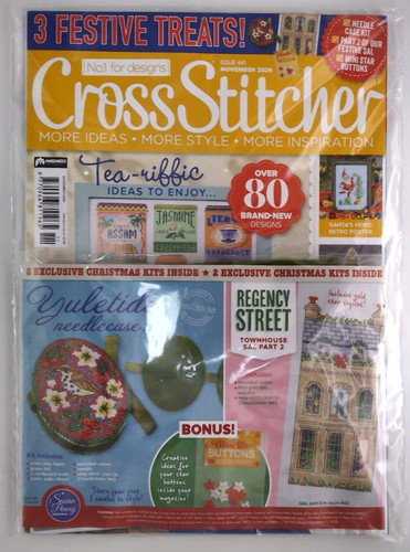 Cross stitcher magazine nov - stitcher,