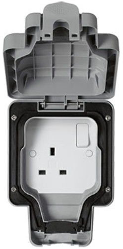 K56486gry ip66 13a gang - k56486gry, mk