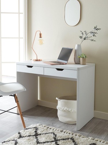 Aspen desk white oak - aspen, effect