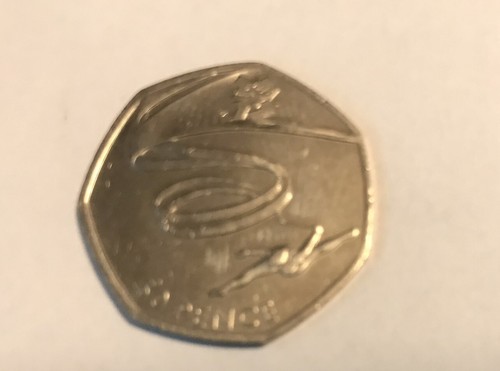 London olympics 2012 50p - london,