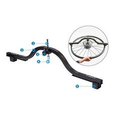 Alignment Gauge Correction Tool Dishing Tool Bike for 20" to 29" Wheel Set