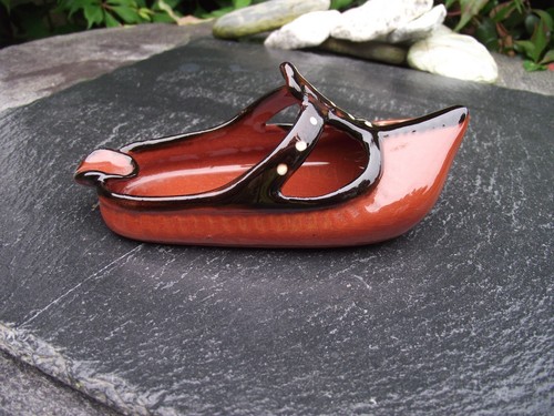 Vtg unusual pottery arabic - vtg,