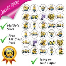 DESPICABLE ME MINIONS CUPCAKE