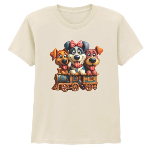 Cute dog train kids - dog,