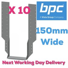 10No 150mm Jiffy Joist Hangers