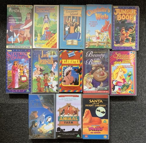 Kids mixed vhs video - kids,