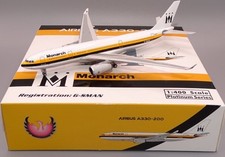 Phoenix Models 1:400 Monarch Airlines G-SMAN Airbus A330-200 Ref: PH11942