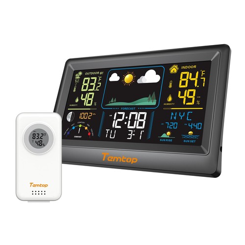 Temtop weather station indoor - temtop,