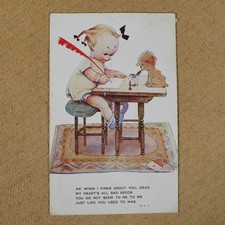 Vintage Postcard Comic, Mabel