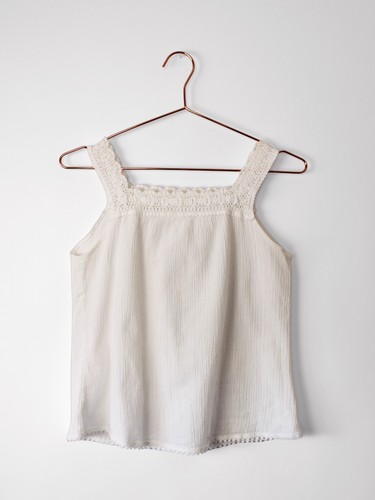 90s vintage white - vintage, sleeveless