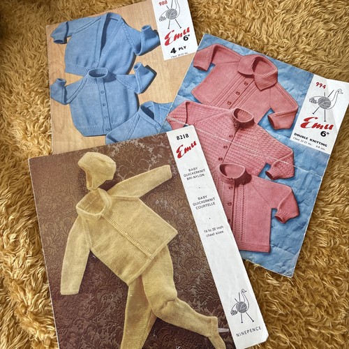 Emu vintage knitting - knitting, patterns