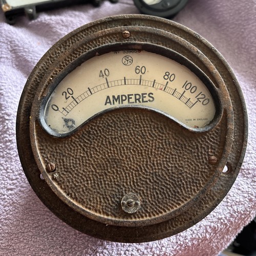 Vintage amp meter - amp, dial