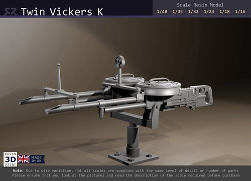 Twin vickers 48 1 - twin, 1/35