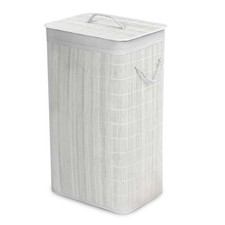 Bamboo Laundry Basket with Lid