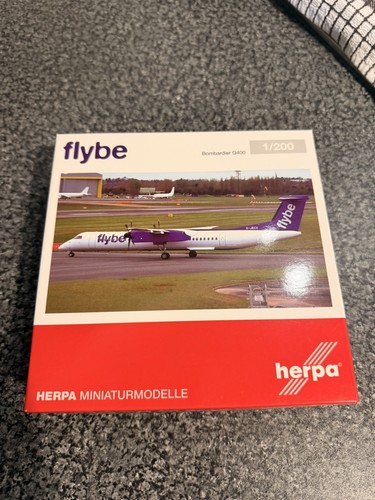 Herpa bombardier q400 flybe - q400,