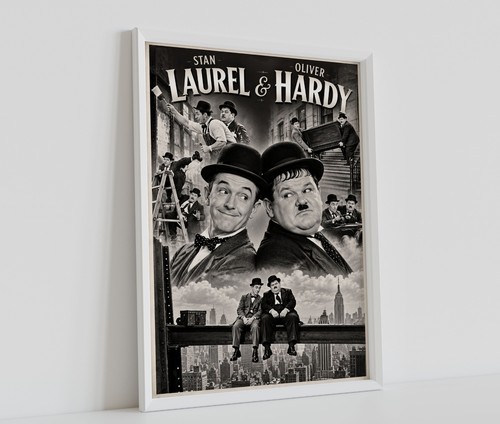 Laurel and hardy poster - and,