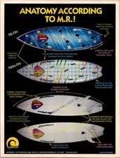 MR Mark Richards Surfboards Print Ad Wall Art Decor Ephemera