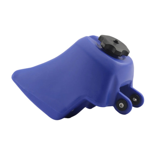 Retro motorbike blue gal fuel - retro,