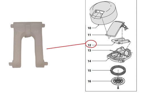 Chamber lever handle lid - lever,