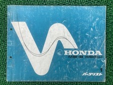 MB-8 Parts List, 1st Edition